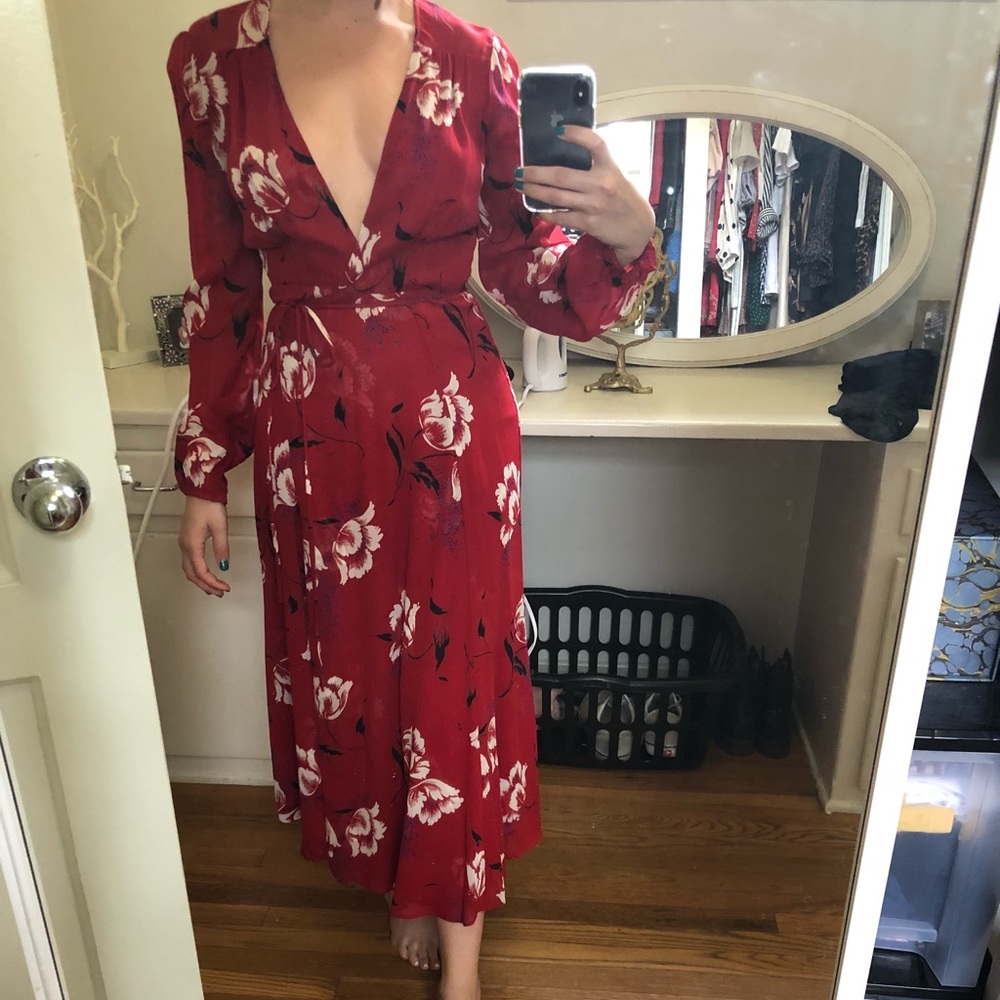 Reformation Floral Dress